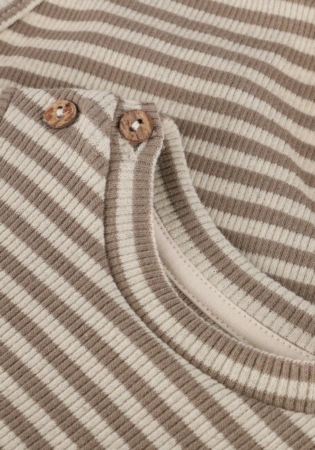 Braune PLAY UP Strampler STRIPED RIB BODY Braune PLAY UP Strampler STRIPED RIB BODY - large