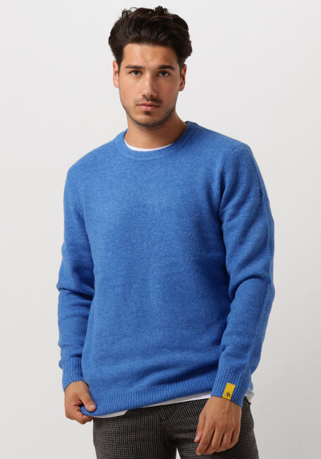 Blaue SCOTCH & SODA Pullover REGULAR FIT SOFTY-KNIT MELANGE PULL - large