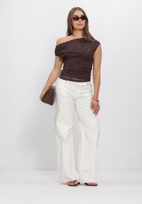 Braune Y.A.S. Tops & T-shirts YASKATANA SL TOP - large