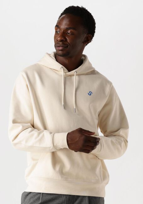 Beige STRØM Clothing Pullover HOODIES - large