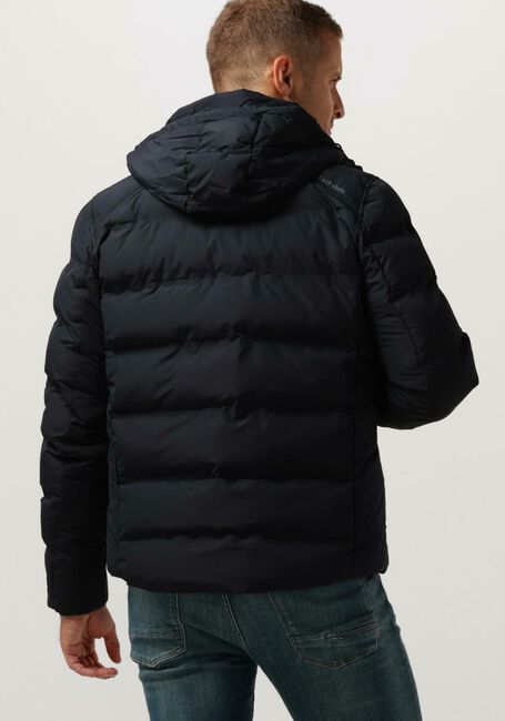 Dunkelblau CAST IRON Wattierte Jack HOODED JACKET DEWSTER SPEEDGUARD - large