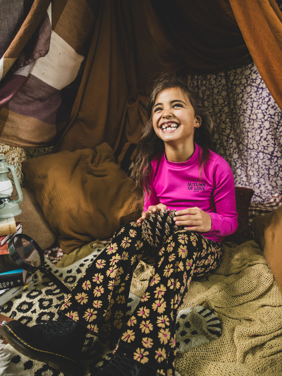 Schwarze LOOXS Little Schlaghose 2531-7609 - large