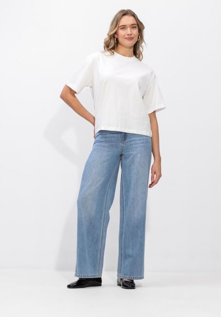 Wei&szlig;e OBJECT T-shirt OBJGIMA S/S LO T-SHIRT - large