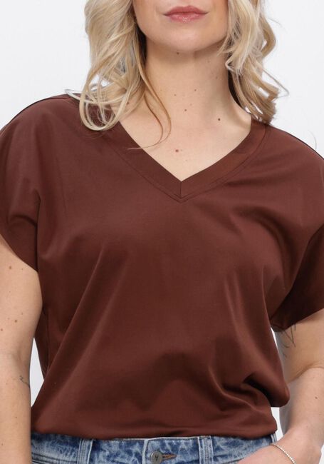 Braune BEAUMONT T-shirt KHLOE TOP - large