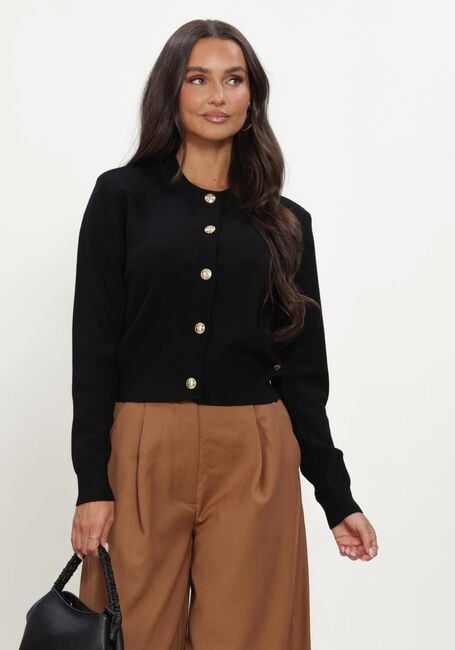 Schwarze JOSH V Strickjacke FLISS CARDIGAN - large