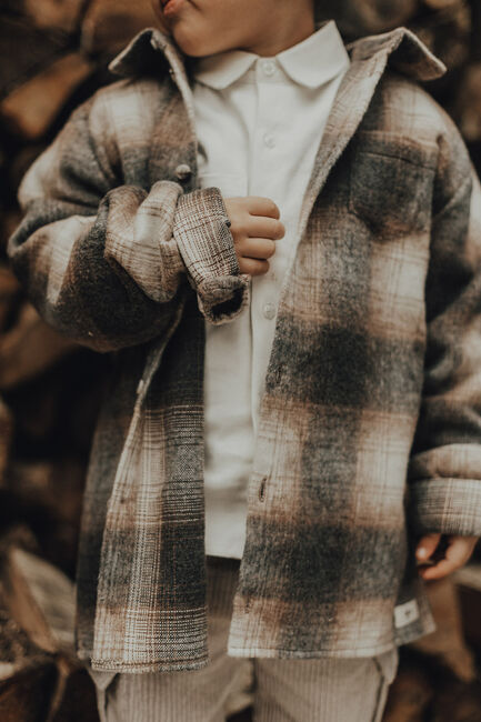 Mehrfarbige/Bunte BAJE STUDIO Strickjacke IDAHO - large