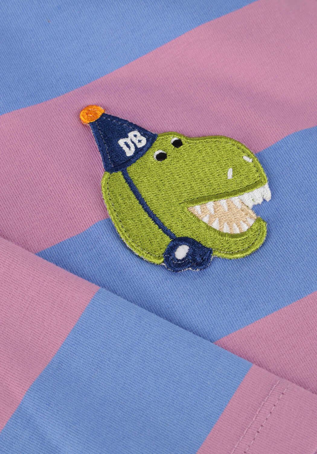 Mehrfarbige/Bunte DAILY BRAT T-shirt STRIPED T-SHIRT - large