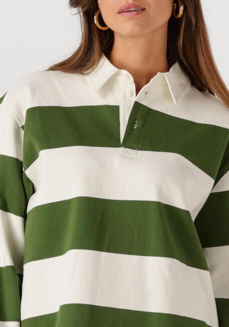 Grüne ENVII Tops & T-shirts ENTOUR LS POLO ST 7173 - large