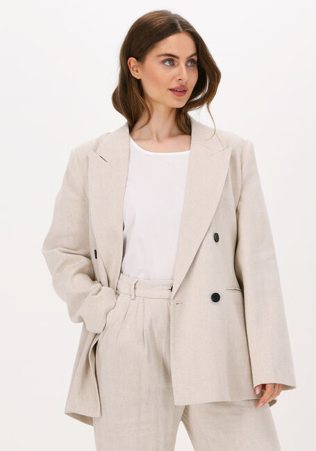 Sand CO'COUTURE Blazer LINEN OVERSIZED BLAZER - large