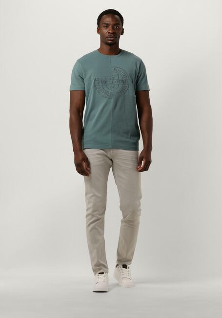 Grüne PME LEGEND T-shirt SHORT SLEEVE R-NECK PLAY MIX PIQUE - large