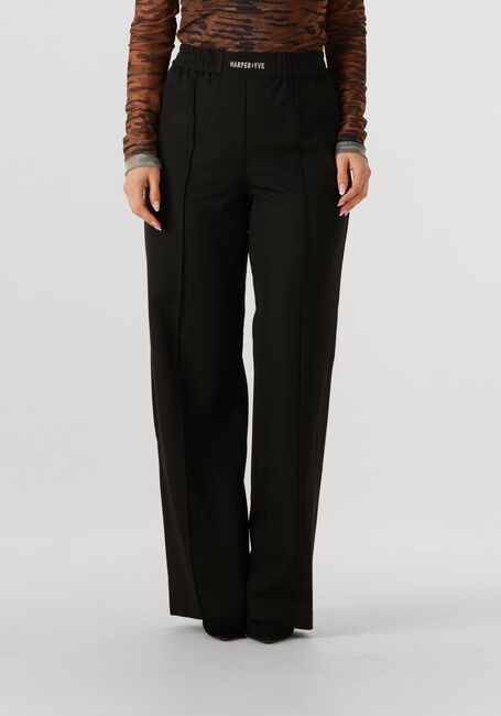 Schwarze HARPER & YVE Weite Hose DORA-PA - large