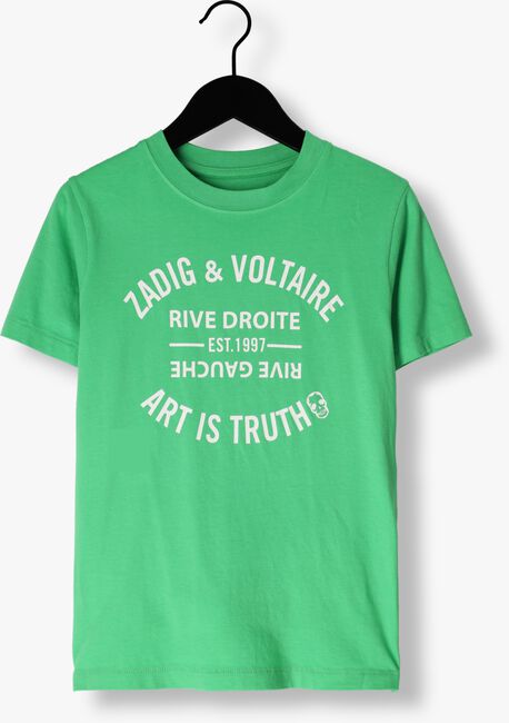 Grüne ZADIG & VOLTAIRE T-shirt X60086 - large