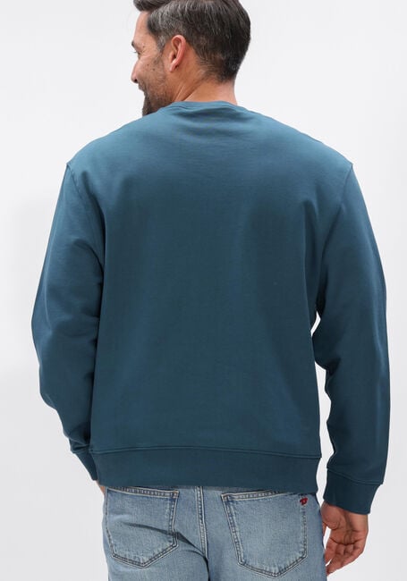 Petrol CALVIN KLEIN Sweatshirt LS 350TERRY EY WHSL BADGE CREWNE - large