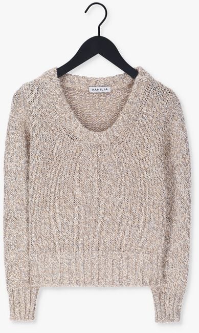 Beige VANILIA Pullover SEQUENCE KNIT - large