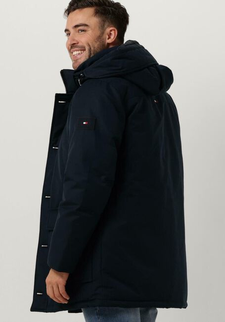 Dunkelblau TOMMY HILFIGER Parkas ROCKIE NON FUR DOWN PARKA - large