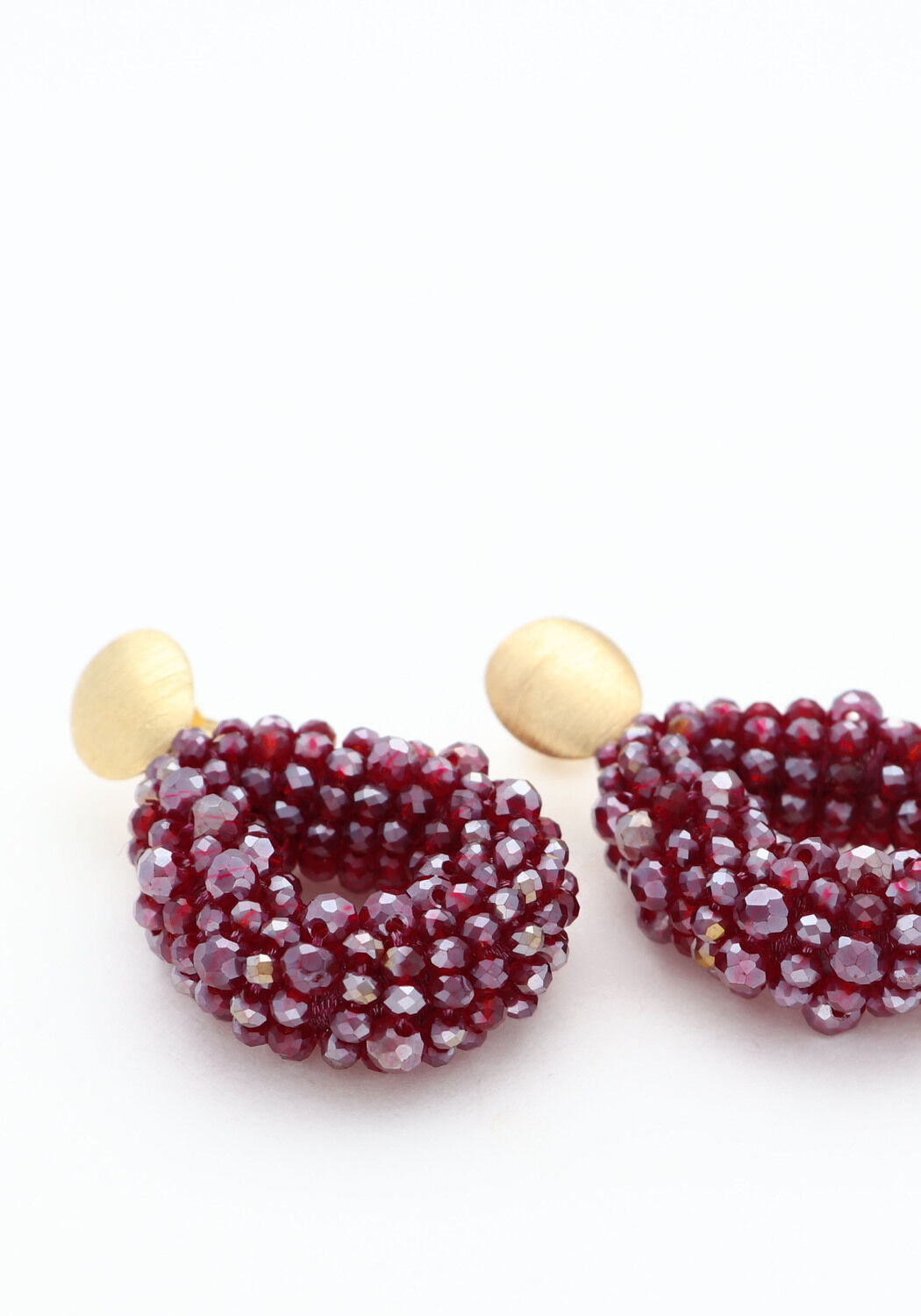 Bordeaux LOTT. GIOIELLI Ohrringe CE GB DROP S IRREGULAR STONES - large