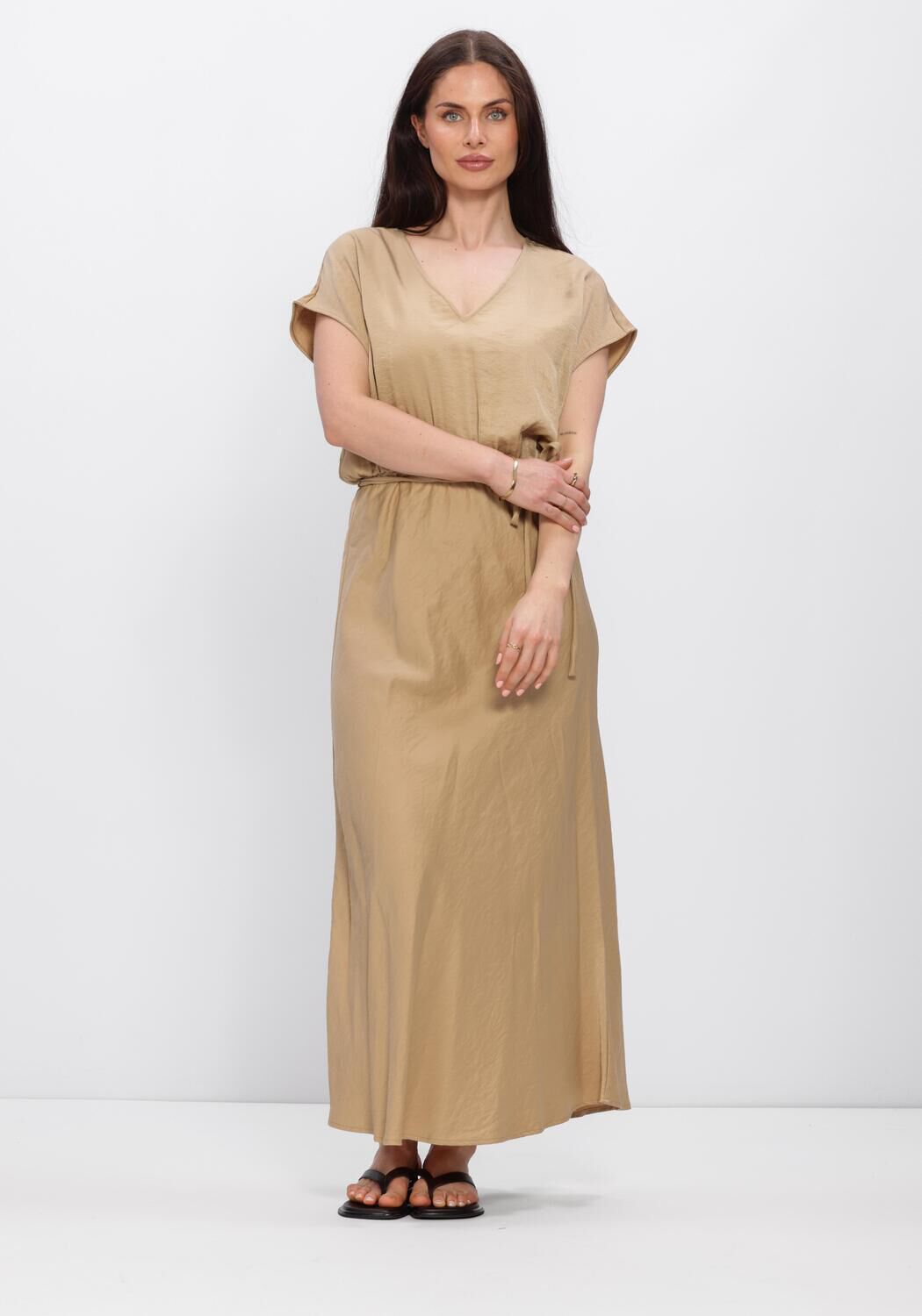 Beige BEAUMONT Maxikleid AYMEE DRESS - large