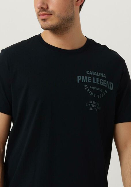 Blaue PME LEGEND T-shirt SHORT SLEEVE R-NECK PLAY SINGLE JERSEY - large
