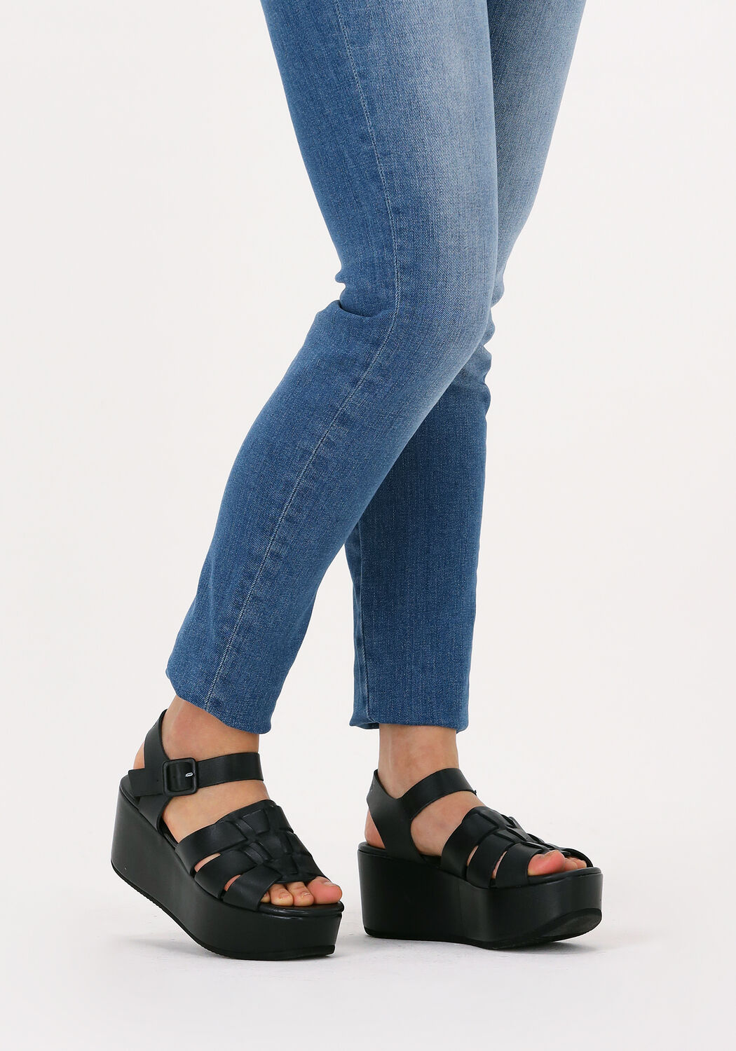 Schwarze SHABBIES Sandalen 170020215 - large