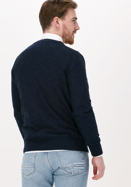 Blaue DSTREZZED Pullover MERCURY CREW MELANGE SLUB - large