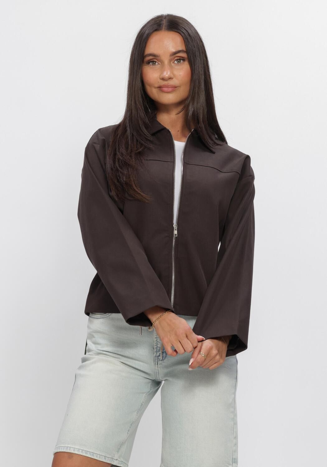 Braune NEO NOIR Jack TITAN JACKET - large