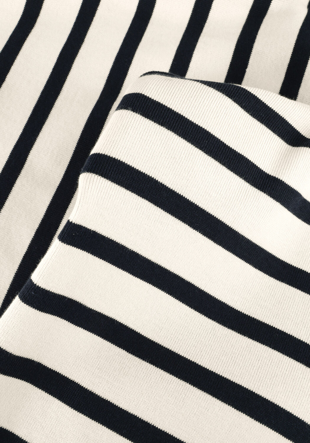 Blaue CO'COUTURE Top CLASSIC STRIPE CROP TEE - large