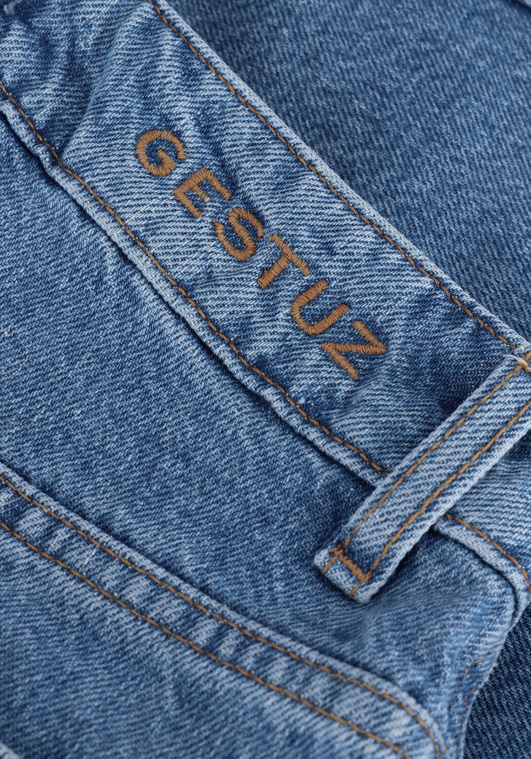 Blaue GESTUZ Jeans DENAGZ HW SHORTSOR - large