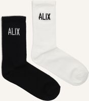 Schwarze ALIX THE LABEL Socken LADIES KNITTED ALIX SOCKS - medium