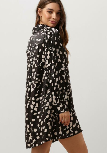 Schwarze OBJECT Minikleid OBJOMIKA L/S DRESS - large