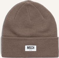 Braune MSCH COPENHAGEN Mütze MOJO BEANIE - medium