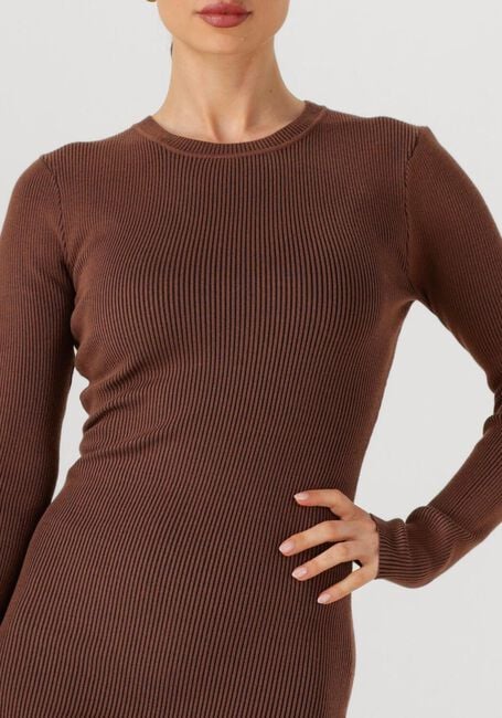 Braune SILVIAN HEACH Maxikleid MIDI DRESS SZABO - large
