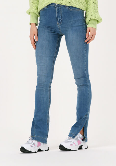 Blaue NA-KD Skinny jeans SIDE SLIT SKINNY JEANS - large