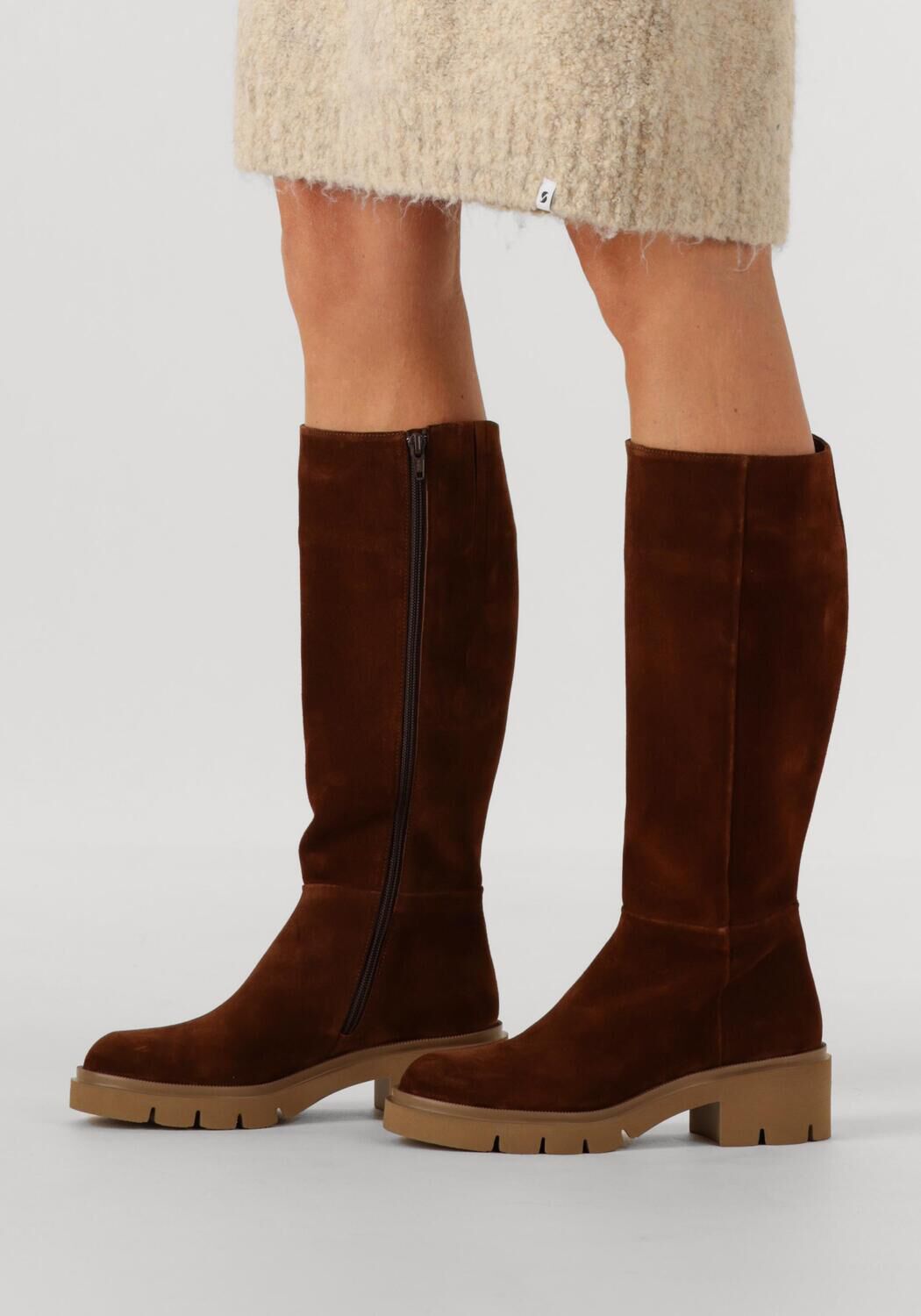 Braune SOFTWAVES Hohe Stiefel VERA 06 - large