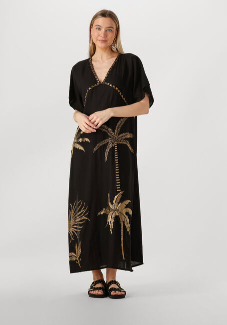 Schwarze WILD Maxikleid ANNIE - large