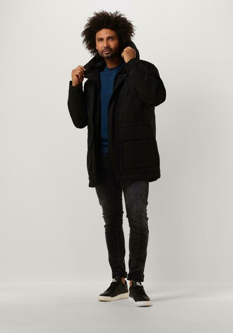 Schwarze LYLE & SCOTT  MICROFLEECE PARKA 2.0 - large