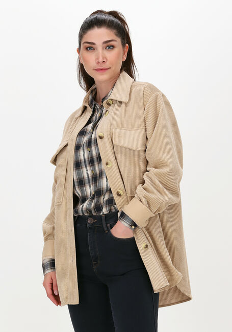 Camelfarbene SECOND FEMALE Blusen BOYA SHIRT - large