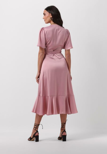 Hell-Pink Y.A.S. Midikleid YASTHEA 2/4 MIDI WRAP DRESS S. - large