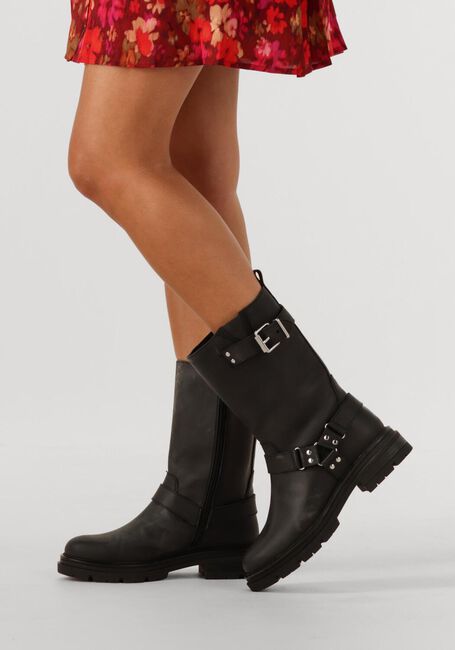 Schwarze BLASZ Biker Boots JAE-16 - large