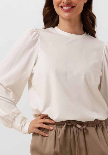 Weiße OBJECT Tops & T-shirts OBJCAROLINE L/S TOP NOOS - large