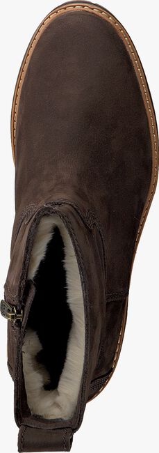 Braune TIMBERLAND Ankle Boots COURMAYEUR VALLEY FAUX FUR - large