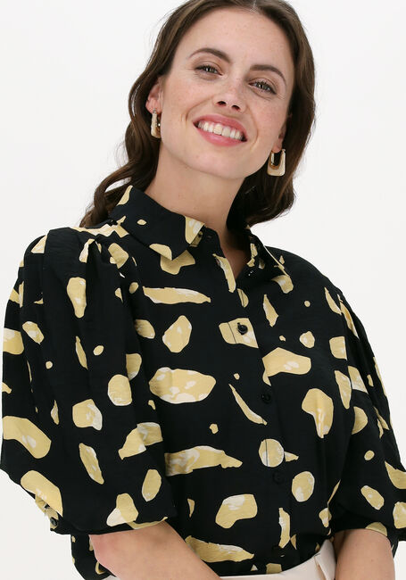Schwarze OBJECT Blusen MESA 2/4 SHIRT - large