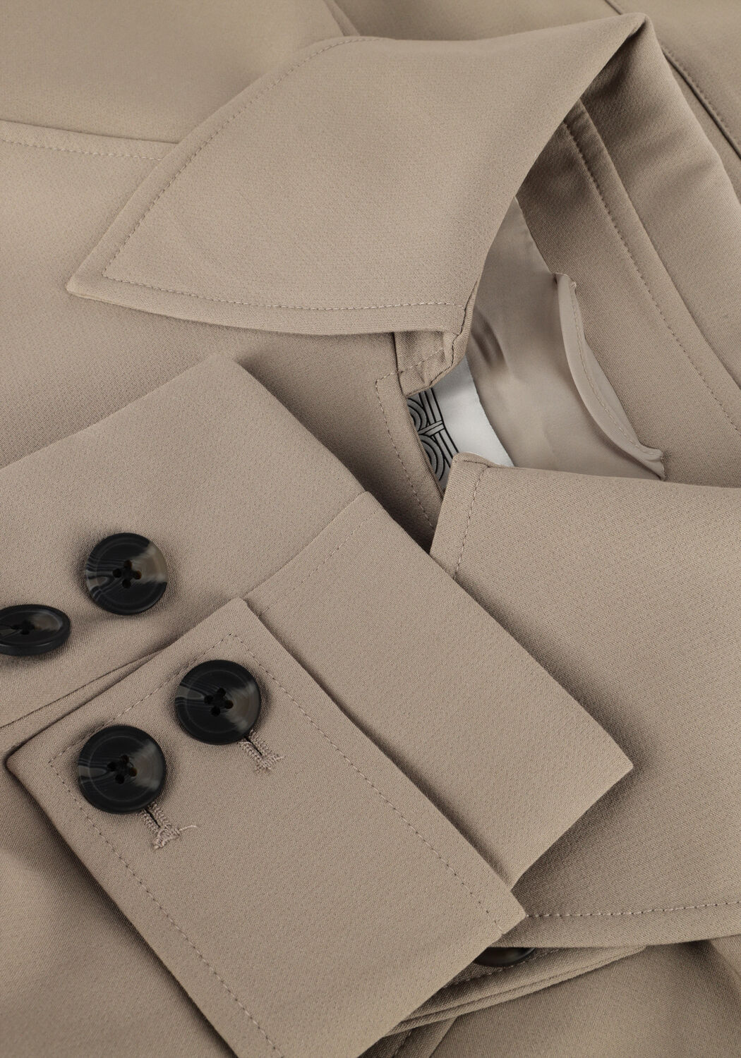 Beige SECOND FEMALE Trenchcoats SILVIE TRENCH JACKET - large