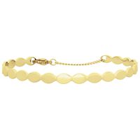 Goldfarbene MY JEWELLERY Armbänder BANGLE RONDJES - medium