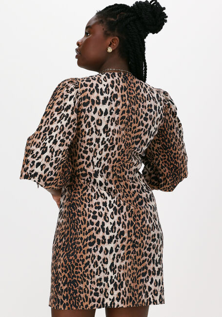 Braune CATWALK JUNKIE Minikleid DR WILD LEOPARD MINI - large