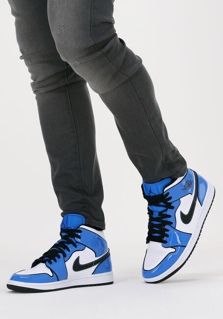 Blaue NIKE Sneaker High JORDAN MID MEN - large