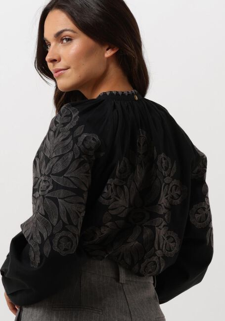 Schwarze ANTIK BATIK Blusen EGLANTINE BLOUSE - large