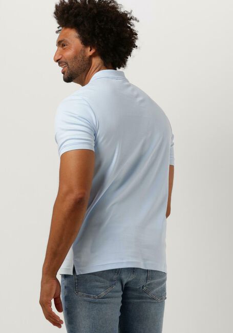 Hellblau CALVIN KLEIN Polo-Shirt SMOOTH COTTON SLIM POLO - large