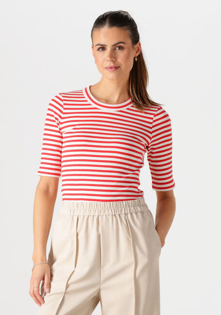 Rote INWEAR Top DAGNAIW STRIPED T-SHIRT - large