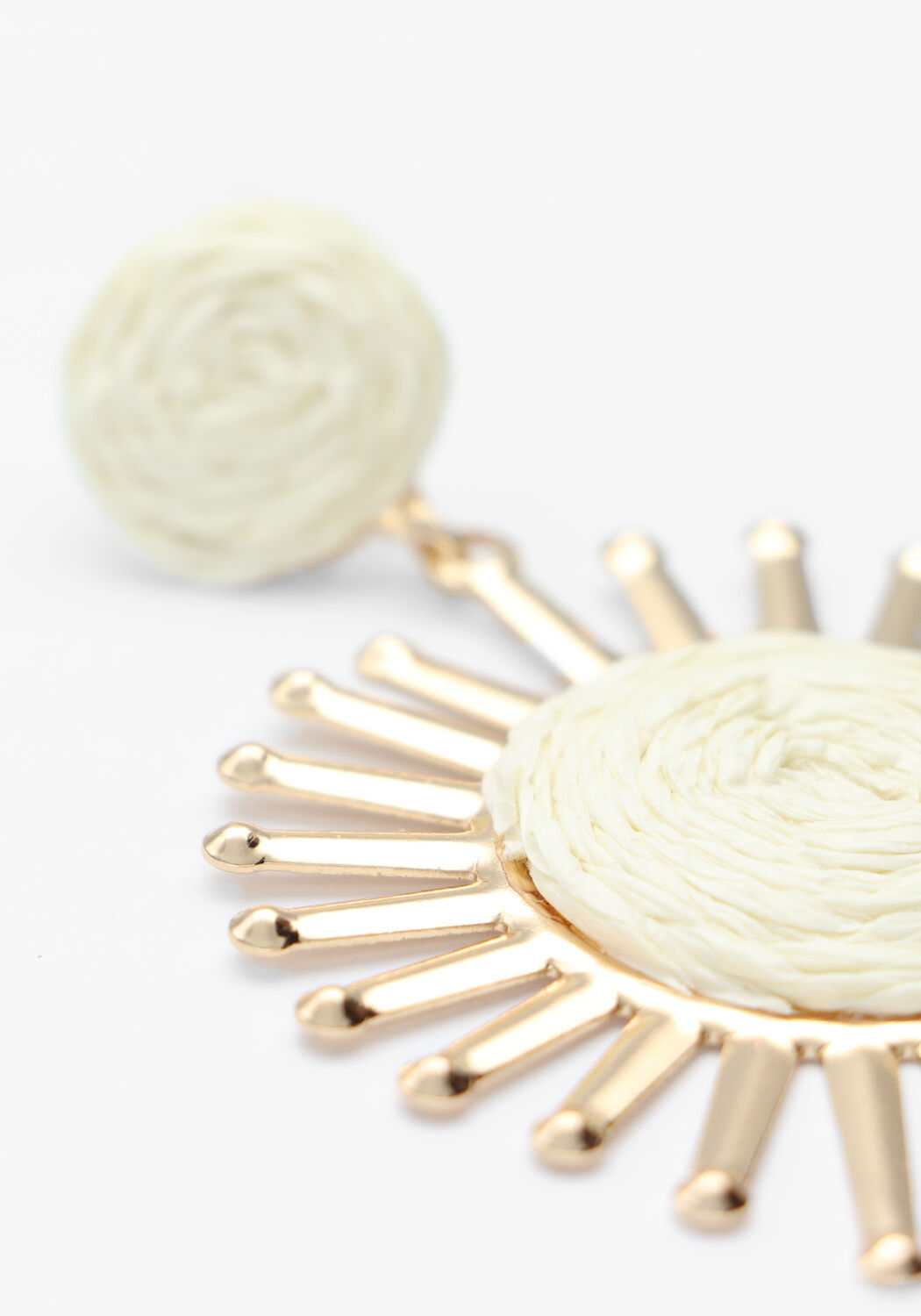 Goldfarbig NOTRE-V Ohrringe EARRING SPARK - large