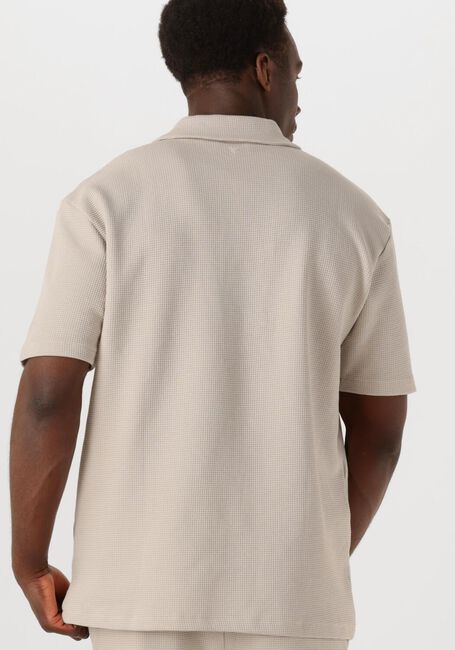 Beige PURE PATH Polo-Shirt LOOSE FIT POLO SS T-SHIRTS - large